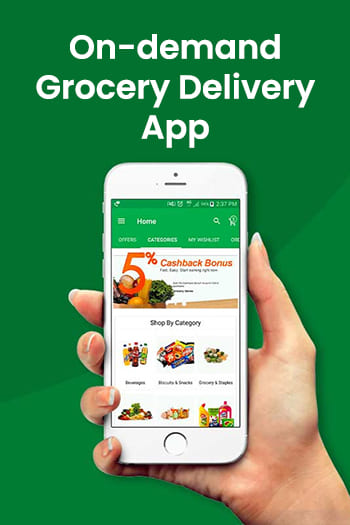 On-demand Grocery Delivery App